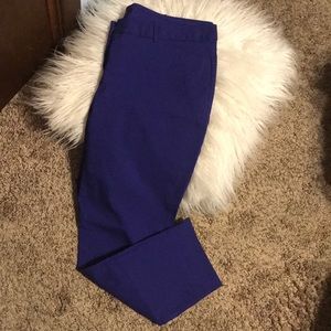 Worthington Slim Fit Pants 12P Royal Blue New w/o tags